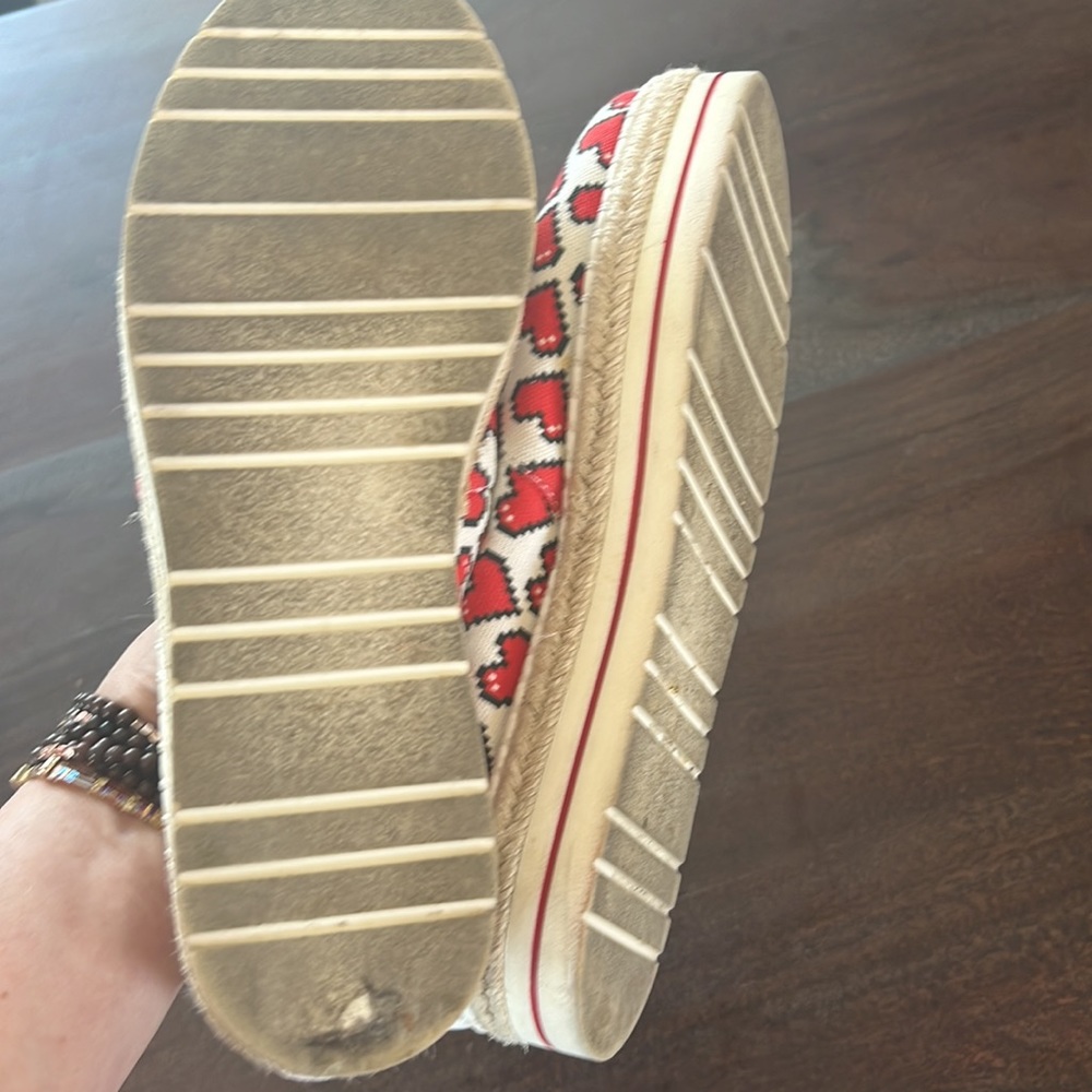 Love Moschino heart espadrilles SZ 39 - Picture 6 of 7
